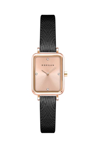 Polyurethaan Quartz Horloge - Roségoudkleurig