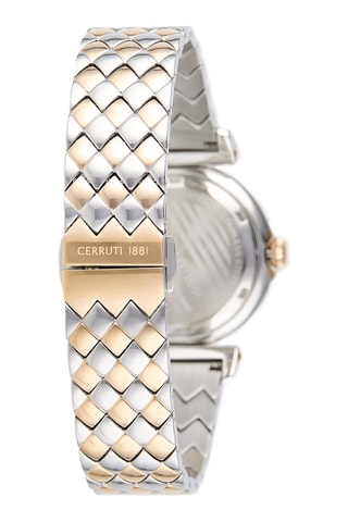 Stalen Quartz Horloge Sesia - Roségoudkleurig