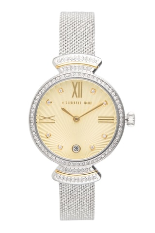 Stalen Quartz Horloge Cerrisi - Zilverkleurig