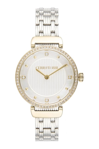 Stalen Quartz Horloge Maira - Zilverkleurig