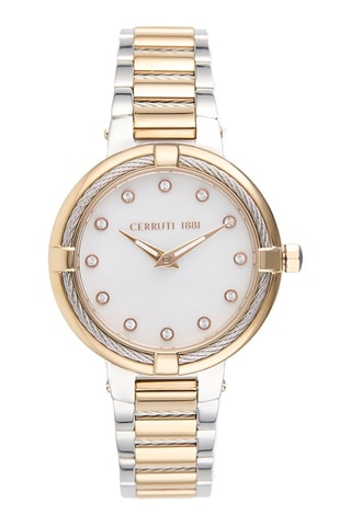 Stalen Quartz Horloge Gardena - Roze