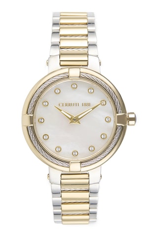 Stalen Quartz Horloge Gardena - Zilverkleurig