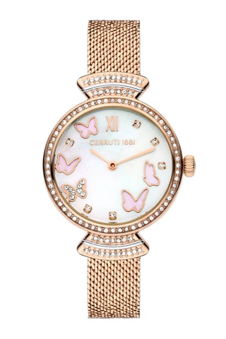 Quartzhorloge Cerrisi - Roségoudkleurig