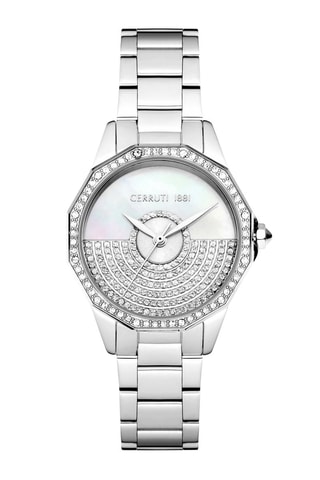 Stalen Quartz Horloge Jesina - Zilverkleurig