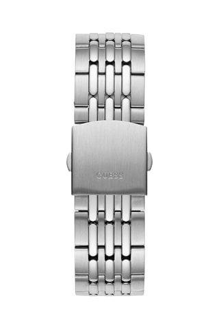 Montre à quartz en acier - Argenté et bleu