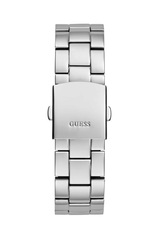 Relógio de quartzo em aço Prateado