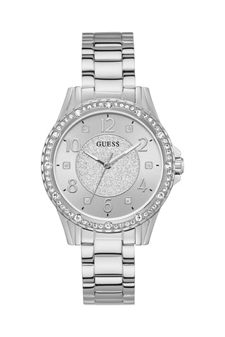 Stalen Quartz Horloge Zilverkleurig