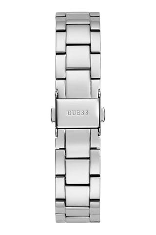 Stalen Quartz Horloge Zilverkleurig