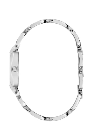 Stalen Quartz Horloge - Zilverkleurig