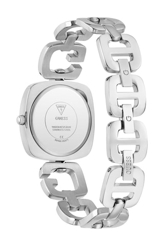 Stalen Quartz Horloge - Zilverkleurig