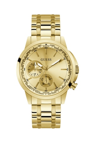 Stalen Quartz Horloge - Goudkleurig