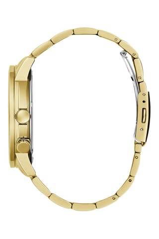 Stalen Quartz Horloge - Goudkleurig