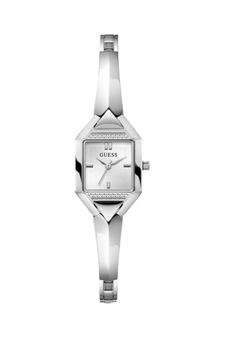 Stalen Quartz Horloge - Zilverkleurig