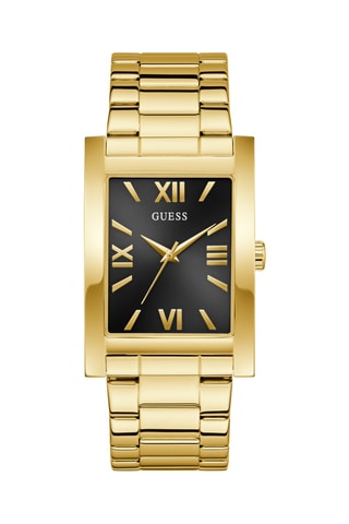 Relógio de quartzo em aço - Dourado e preto