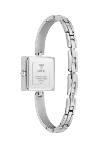 Relógio de quartzo em aço - Prateado