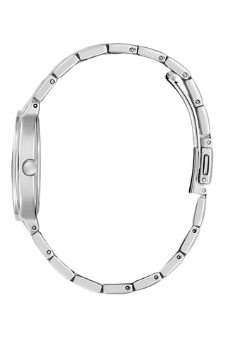 Stalen Quartz Horloge - Zilverkleurig