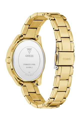 Stalen Quartz Horloge - Goudkleurig