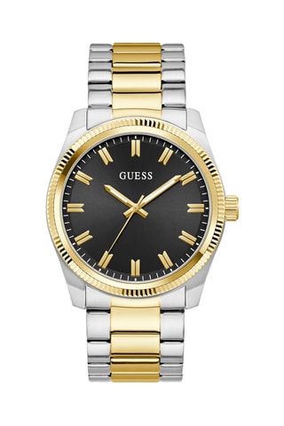 Relógio de quartzo em aço - Prateado e dourado