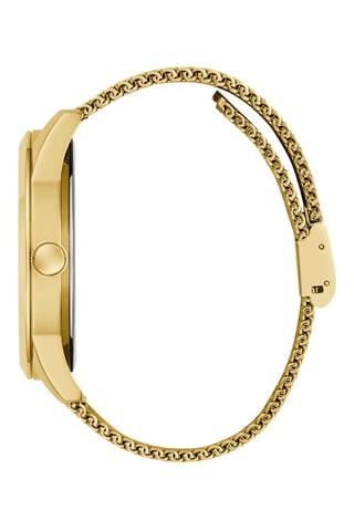 Relógio de quartzo em aço - Dourado