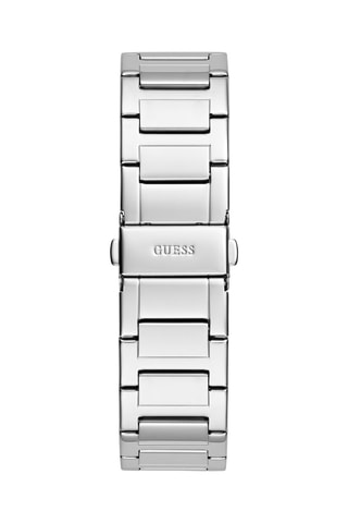 Relógio de quartzo em aço Prateado