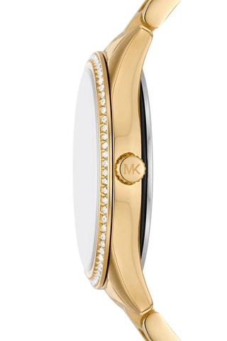 Stalen Quartz Horloge - Goudkleurig