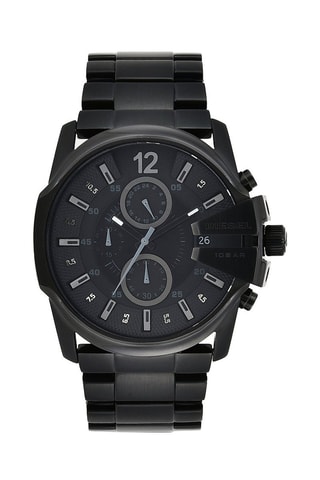 Stalen Quartz Horloge Master Chief - Chronograaf - Zwart