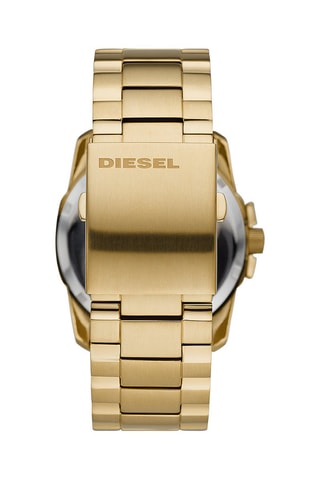 Stalen Quartz Horloge Master Chief - Chronograaf - Goudkleurig