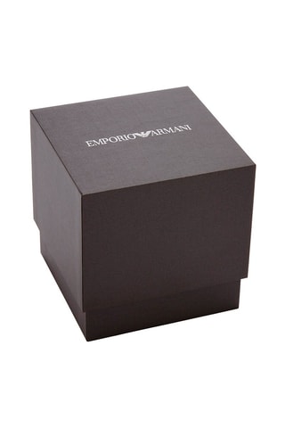 Leren Quartz Horloge Claudio Bruin en Bronskleurig