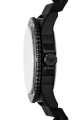 Silicone Quartz Horloge - Zwart