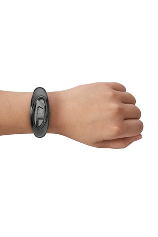 Stalen Quartz Horloge - Zwart