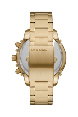 Roestvrijstalen Quartz Horloge - Chronograaf - Goudkleurig