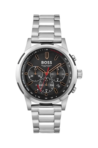 Stalen Quartz Horloge - Zilverkleurig