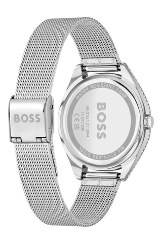 Stalen Quartz Horloge - Zilverkleurig