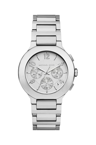 Stalen Quartz Horloge - Chronograaf - Zilverkleurig