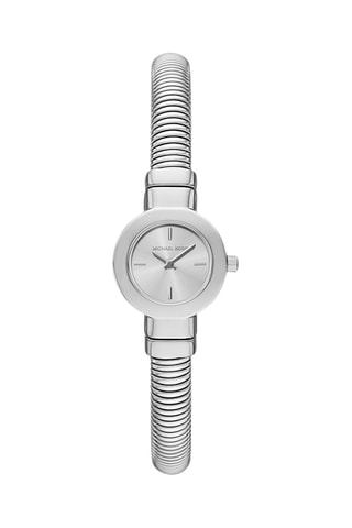 Stalen Quartz Horloge - Zilverkleurig