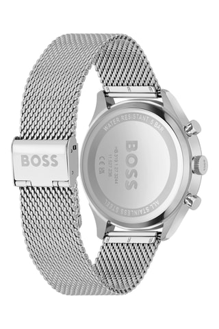 Stalen Quartz Horloge - Tachymeter en Chronograaf - Zilverkleurig