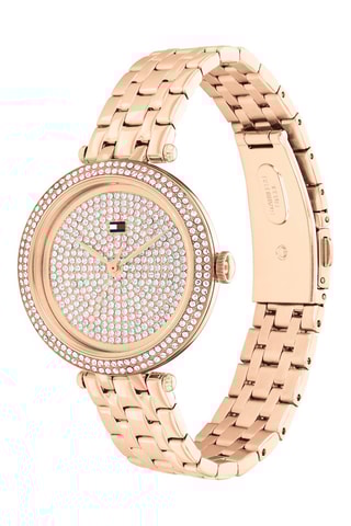 Roséverguld Quartz Horloge