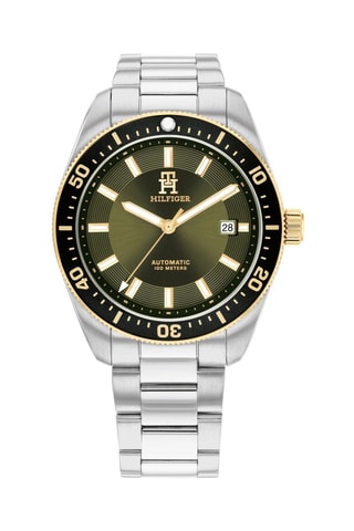 Stalen Horloge - Zilverkleurig en zwart