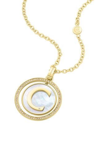 Ketting Circulo - Doublé Geelgoud