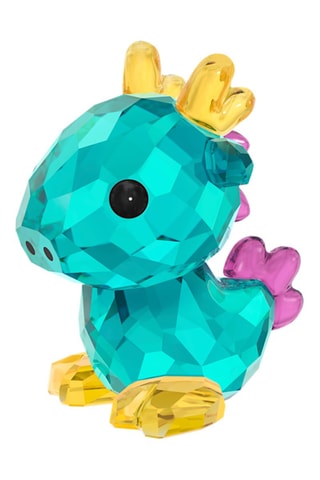 Figurine Zodiac - 3,4 x 3 x 2,5 cm - Turquoise