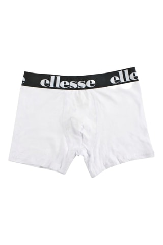 3 bóxers Ellesse - Negro, gris y blanco