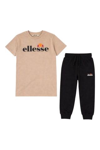 Camiseta y jogging Ellesse - Negro