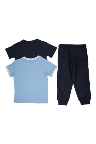 Pack 2 t-shirt e pantaloni sportivi Ellesse - Navy e blu