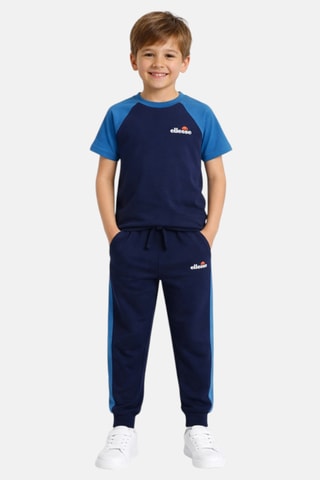 Camiseta y jogging Ellesse - Azul marino y blanco