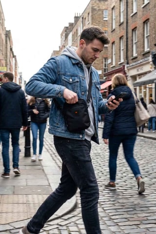 Bandolera Ellesse - Negro