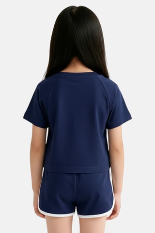 Camiseta y short - Azul marino