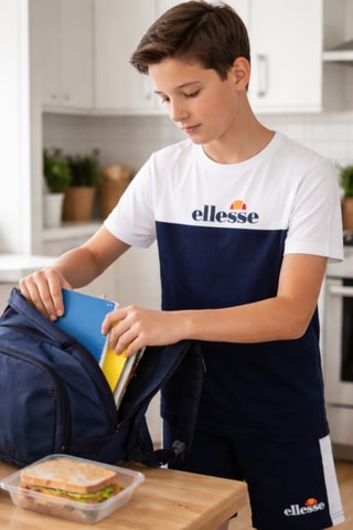 Camiseta y short - Azul marino