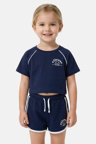 Camiseta y short - Azul marino