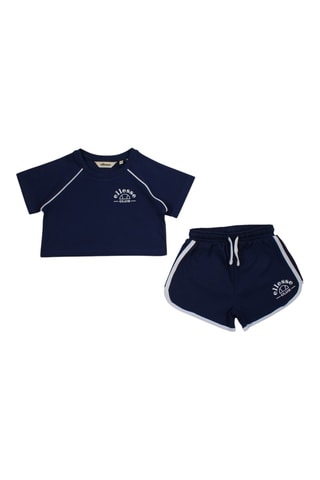 Camiseta y short - Azul marino