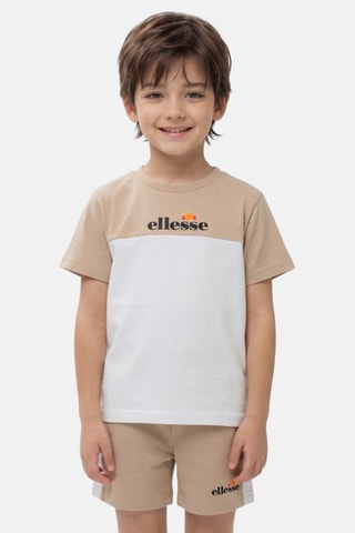 Camiseta y short - Beige